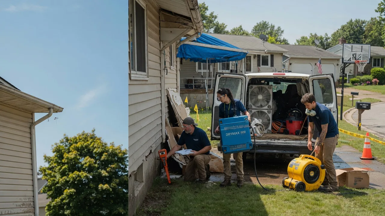 Ceiling Leak Cleanup in Wellman, IA near me
