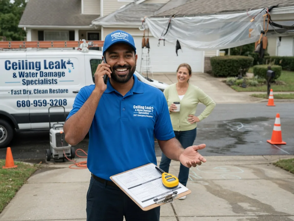 Ceiling Leak Cleanup Wellman, IA FAQs