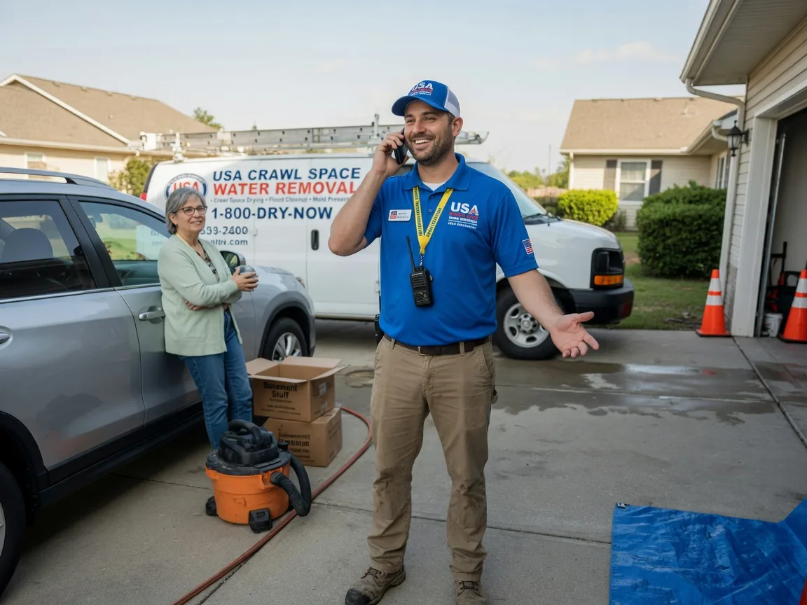 Crawl Space Water Removal Wellman, IA FAQs